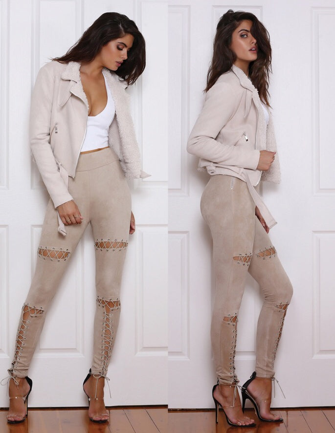 Colorado Faux Suede Jacket - Axariya's Closet