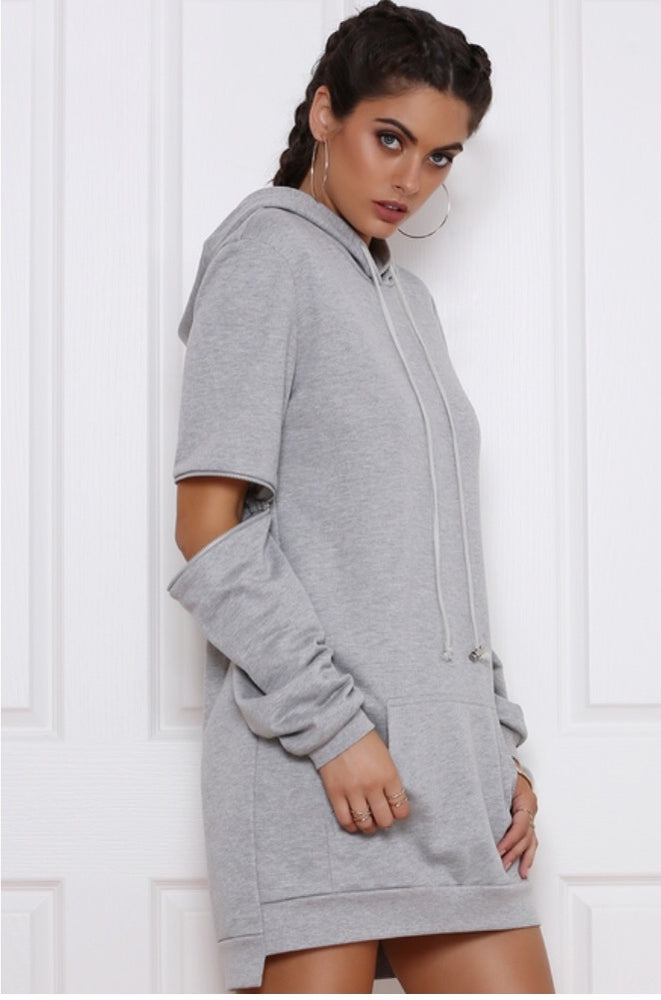 Warm Reaction Detachable Sleeve Sweater - Ladies Clothing | Axariya's closet